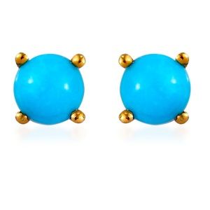 Last one!! 14KYG Arizona Sleeping Beauty Studs